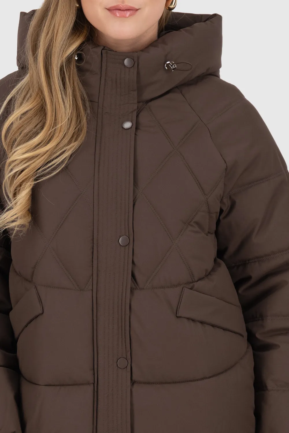 Alife & Kickin HedwigAK A Puffer Jacket Braun Damen Stepp