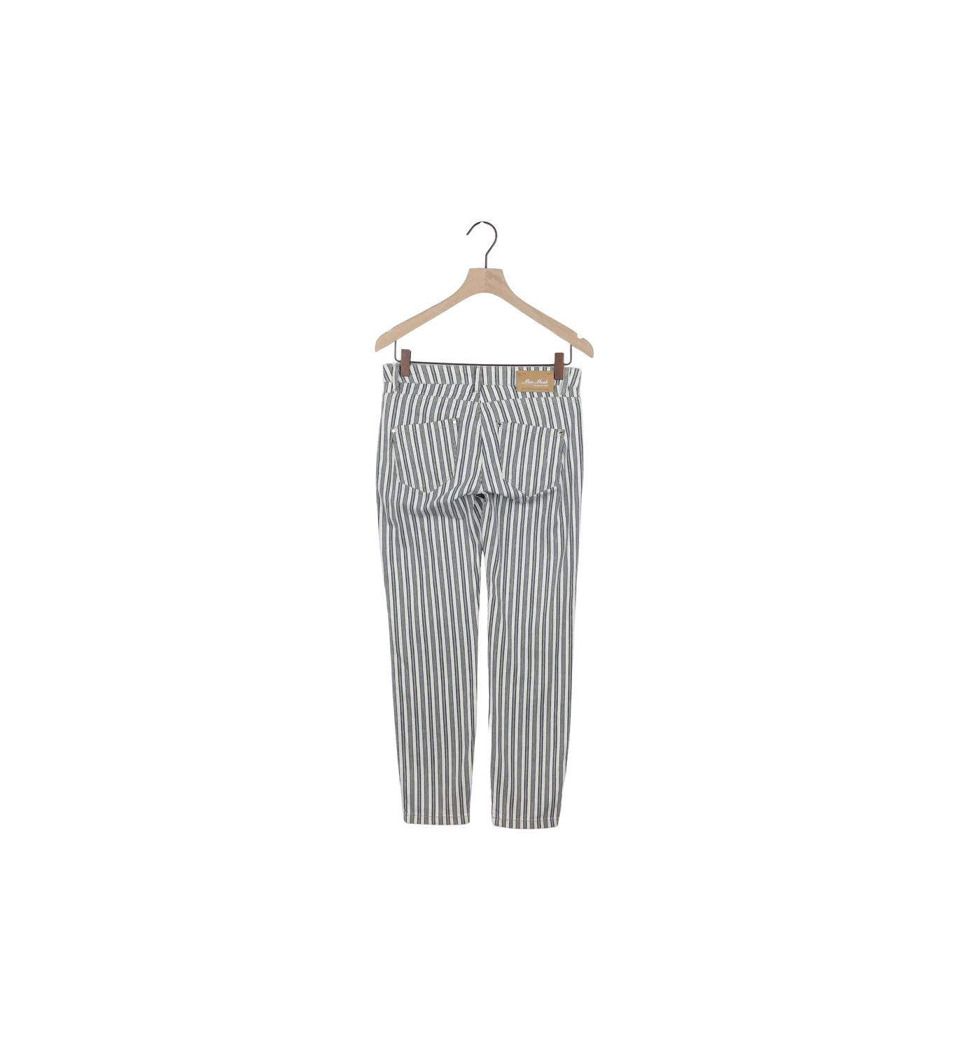 Mos Mosh ReLoved MMBerlin Stripe 7/8 Jeans 25 Navy Secondhand