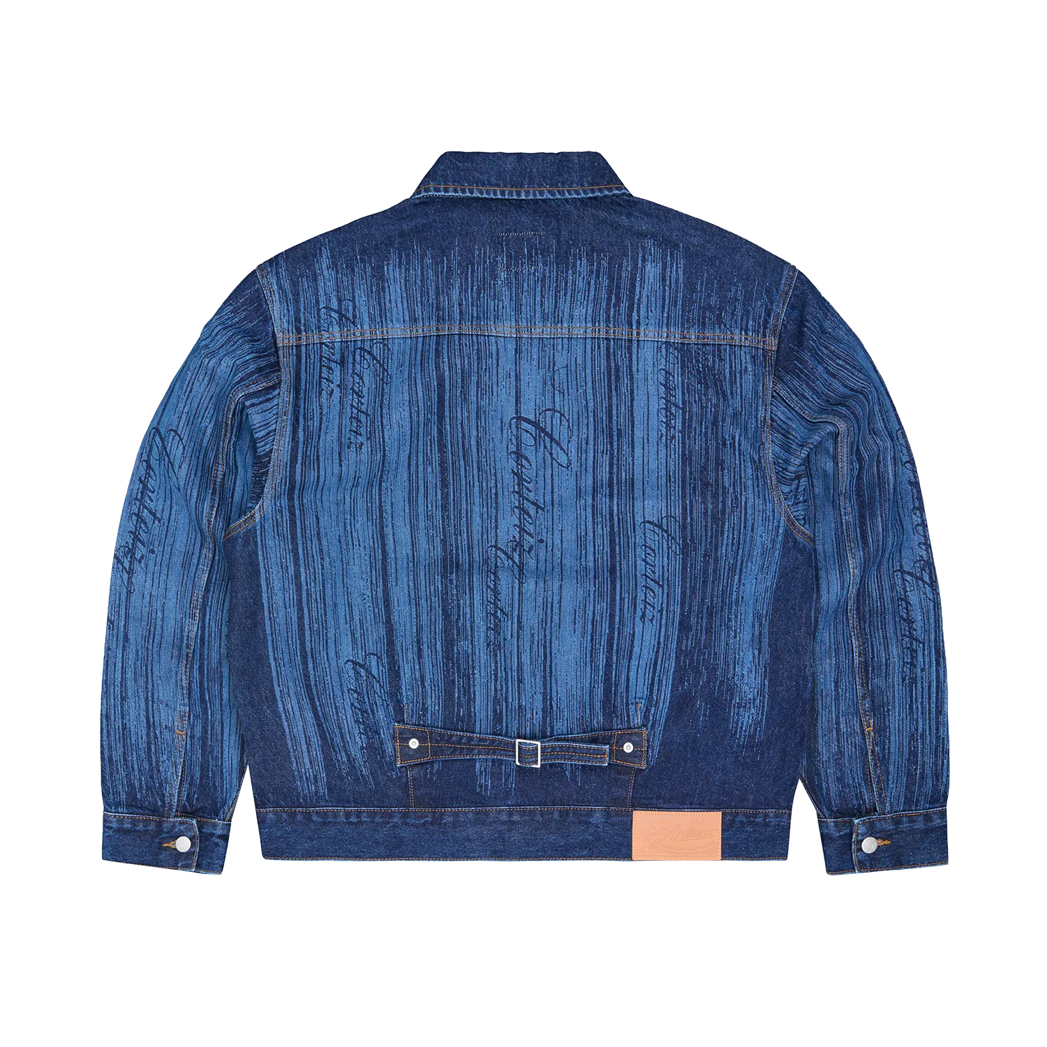 Corteiz Strike Denim Jacket Dark Wash Jeansjacke 14oz