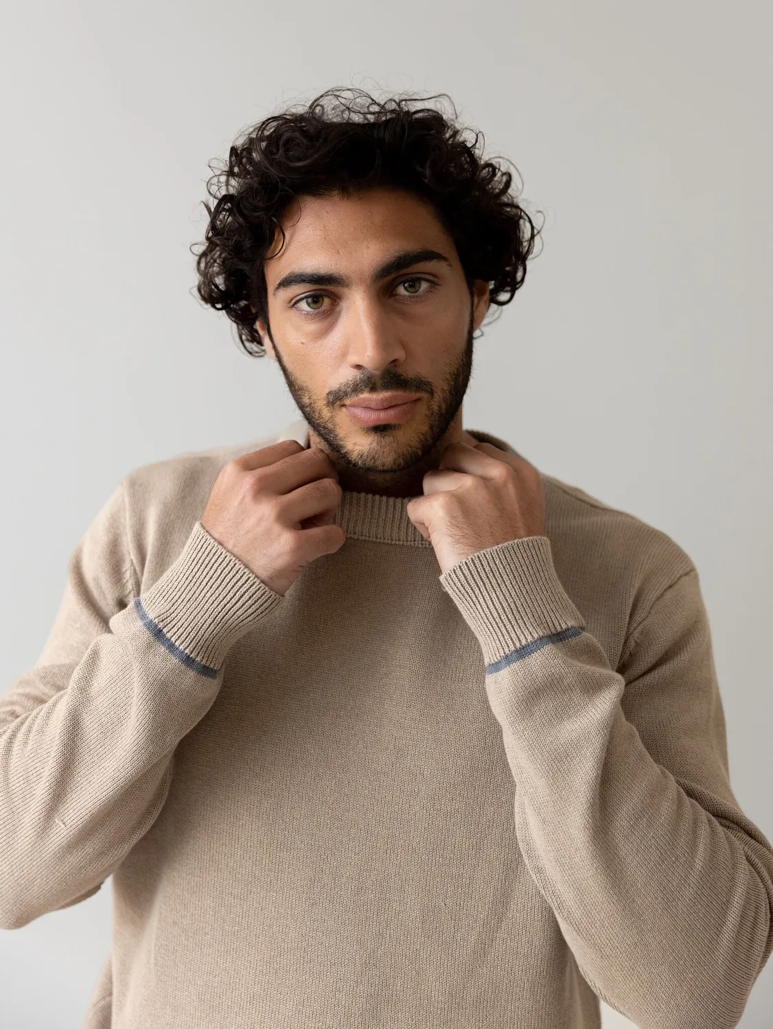 Mos Mosh MMGBarella Crew Strickpullover Baumwolle Regular