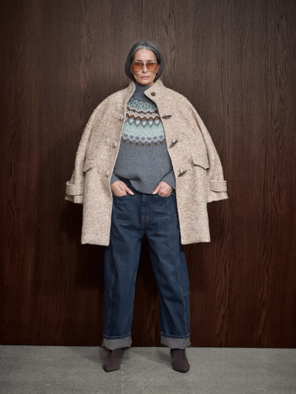 Mos Mosh MMIsaline Orla Jacke Oxford Tan