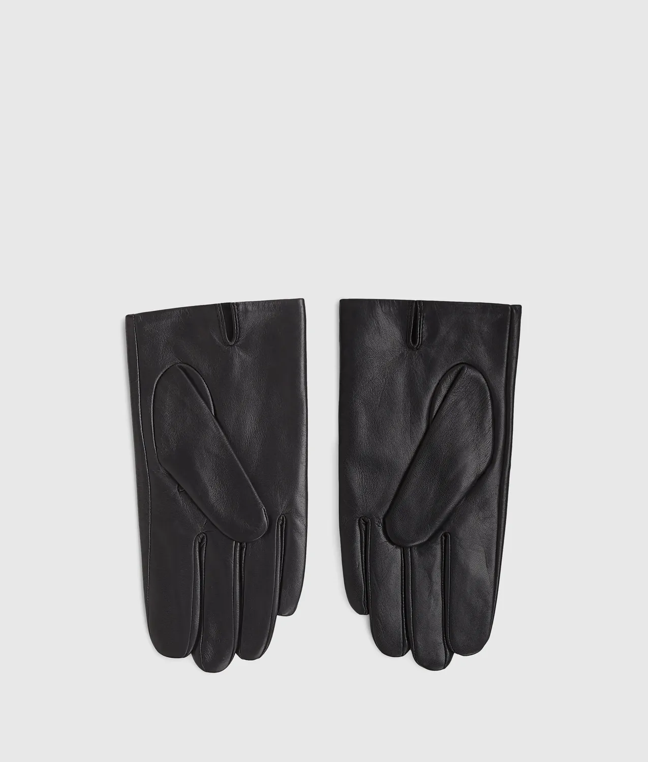 Karl Lagerfeld K Logo Lederhandschuhe Herren Schwarz