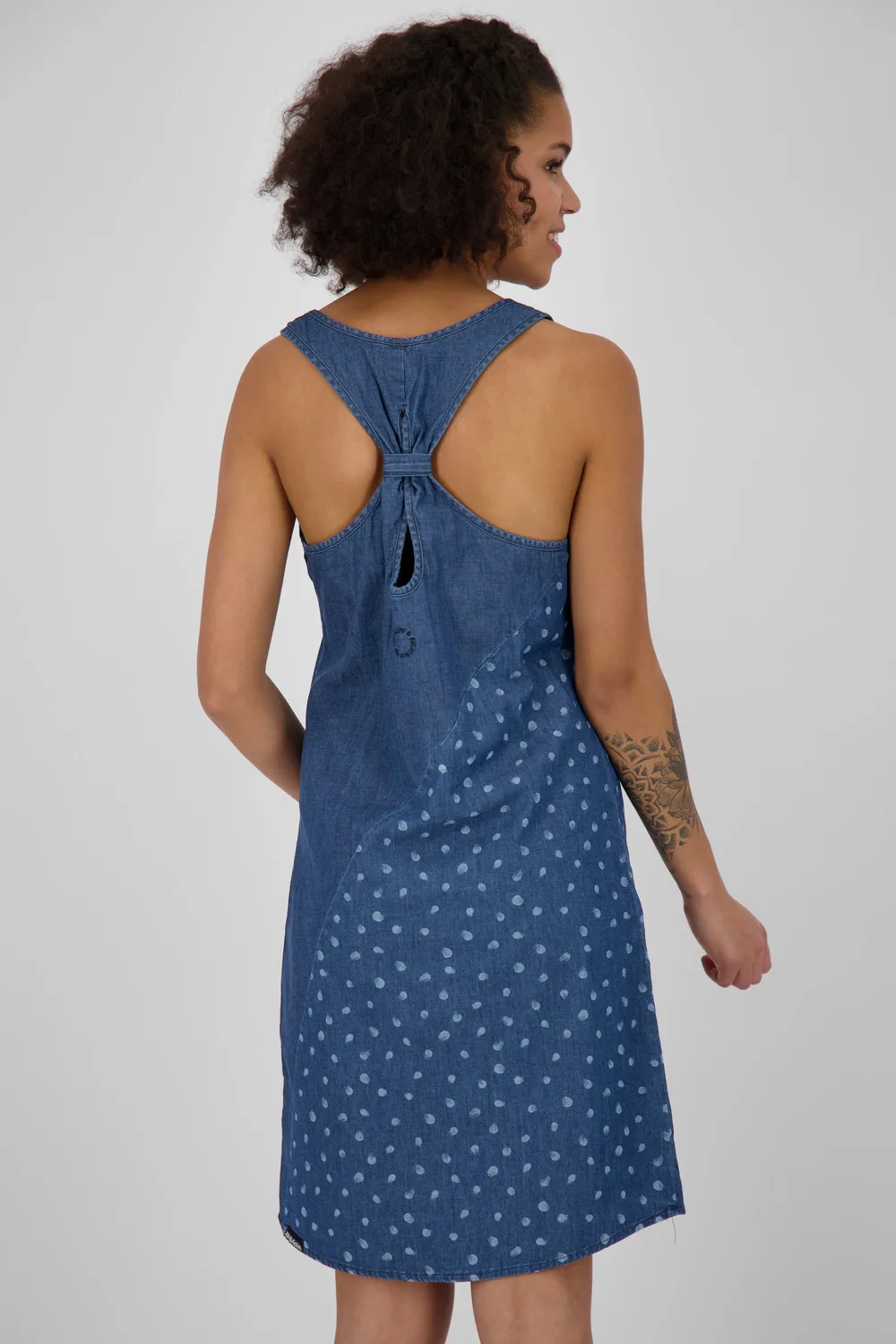 Alife & Kickin CameronAK DNM B Kleid Dunkelblau Damen