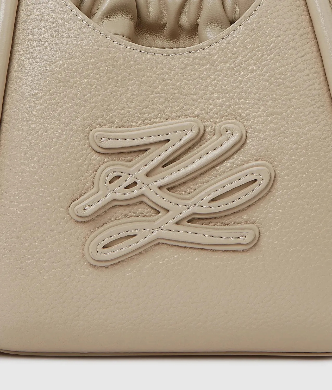 Karl Lagerfeld K/Autograph Patch Mini Tote Beutel Tonlogo