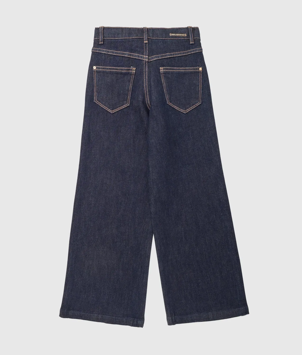 Karl Lagerfeld Girls Rhinestones Flared Jeans Mädchen Strass
