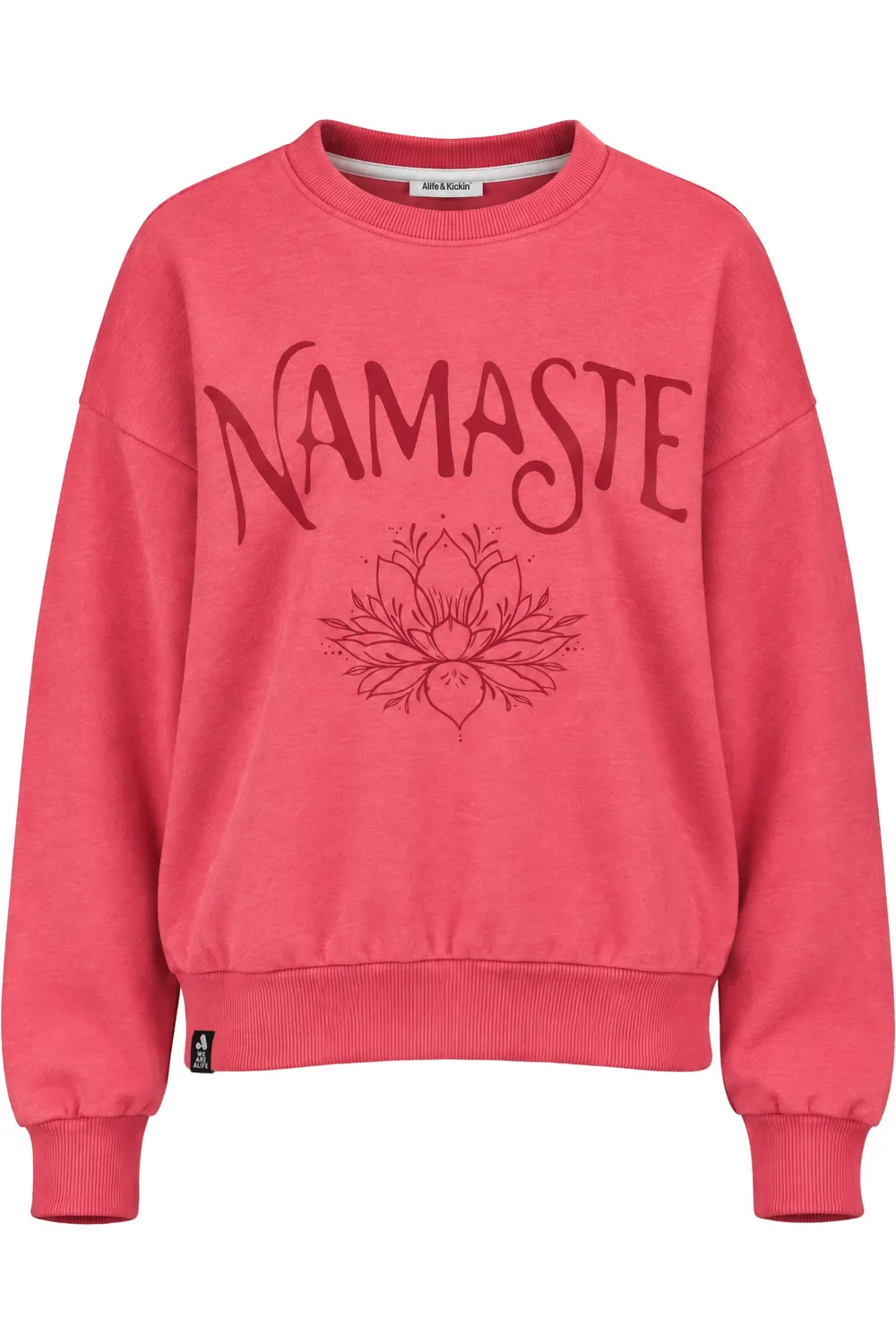Alife & Kickin ElsaAK P Sweatshirt namaste pink Crewneck