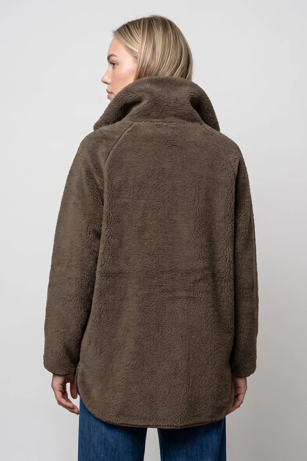 Alife & Kickin SariaAK T Teddyjacke Braun Damen
