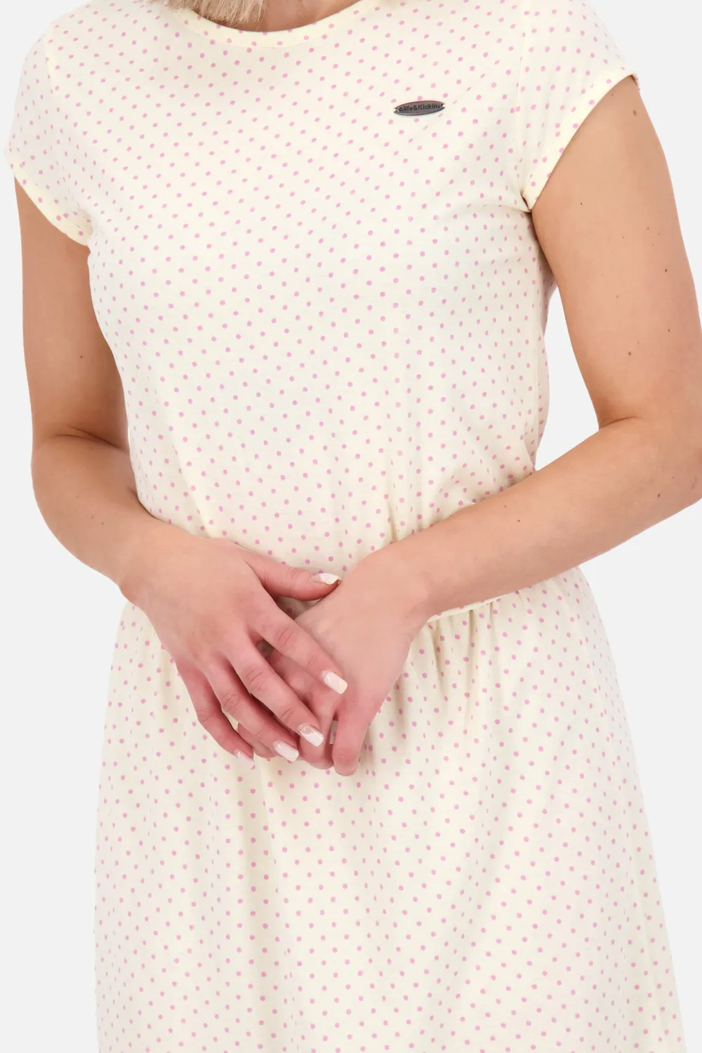 Alife & Kickin ShannaAK B Kleid Gelb Jersey Sommerkleid