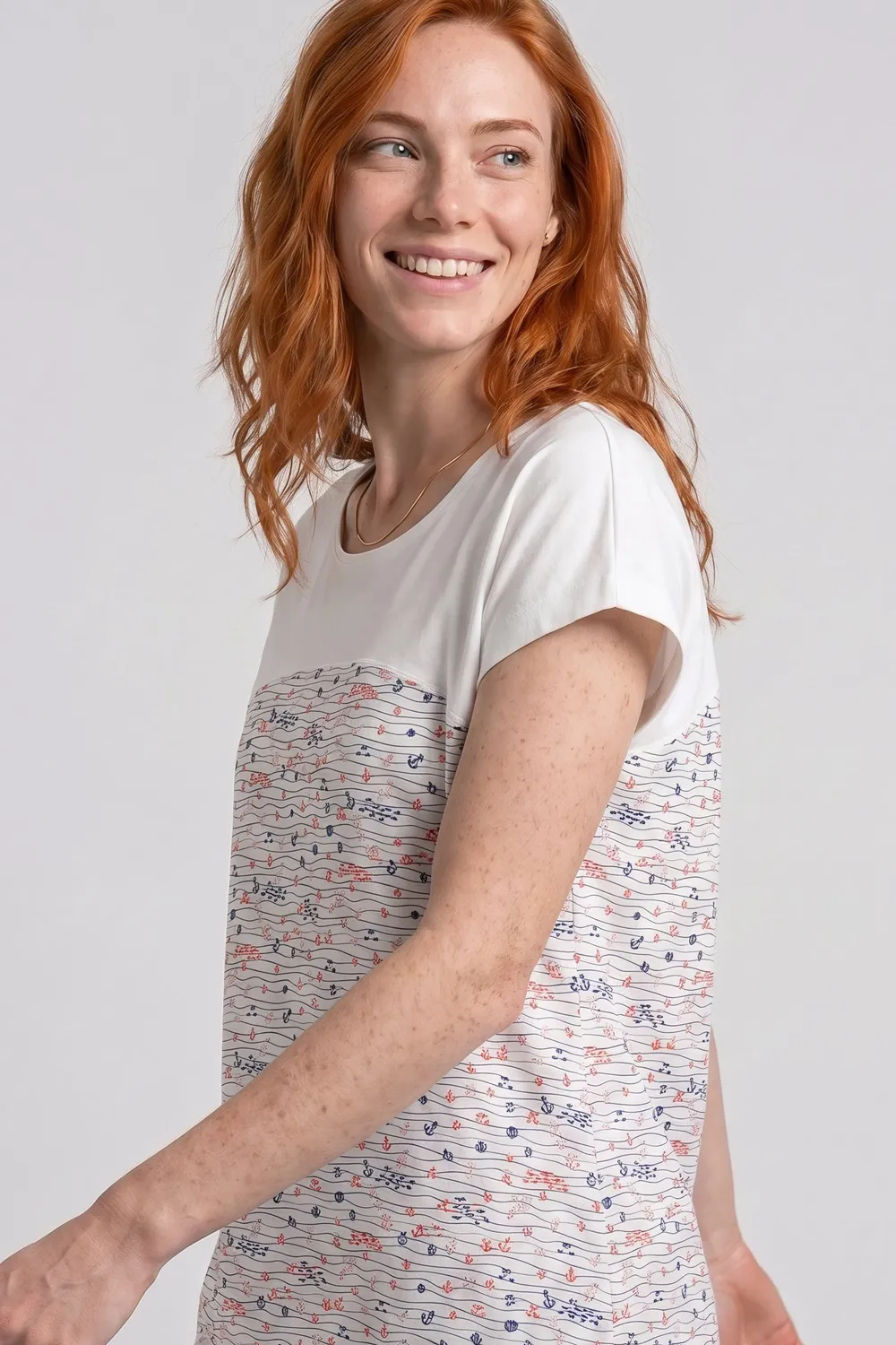 Alife & Kickin FridaAK B Shirt Damen grau Basic gerade