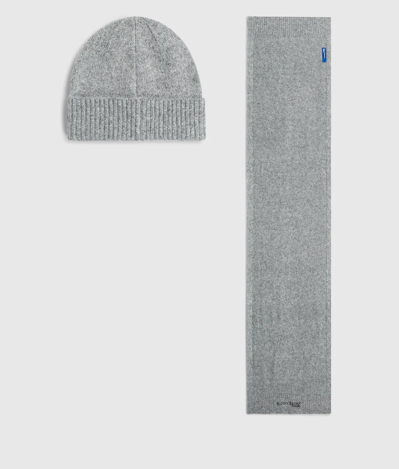 Karl Lagerfeld Jeans Melange Mütze Schal Set One Size