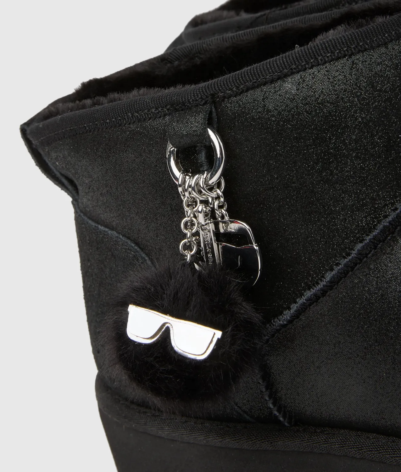 Karl Lagerfeld Ikon NFT Thermo Low Boots Veloursleder