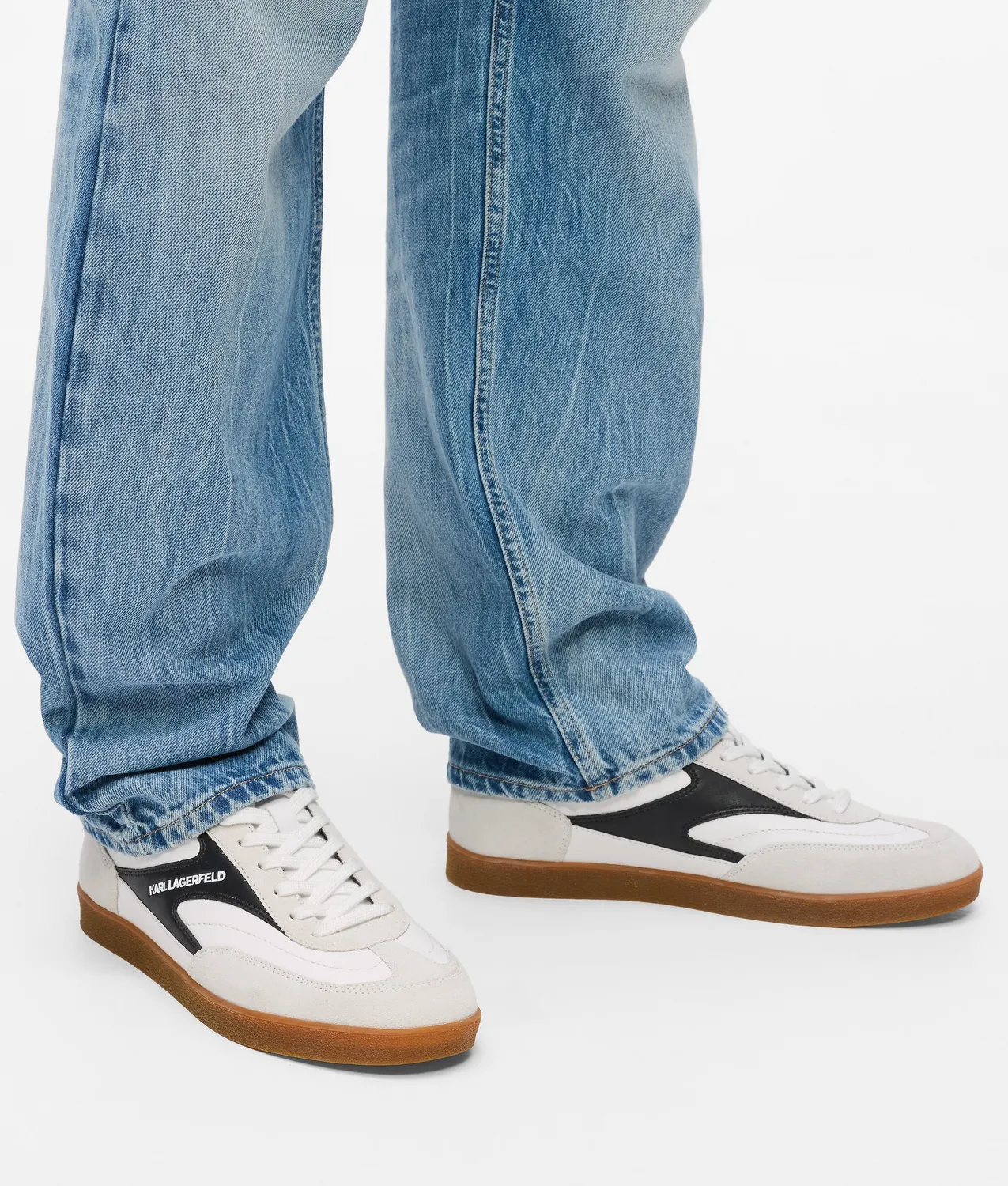 Karl Lagerfeld Kandidate Lace Sneaker Leder Gr. 7