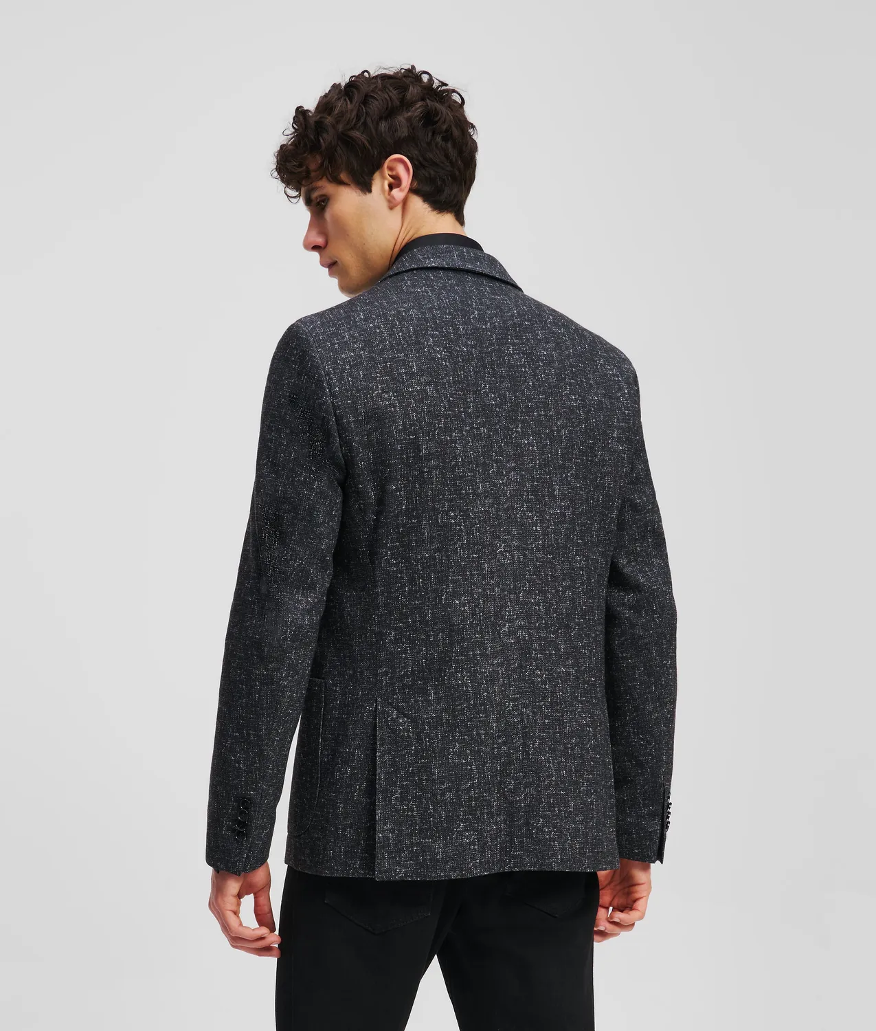 Karl Lagerfeld Tailored Sakko Herren 2-Knopf Baumwolle