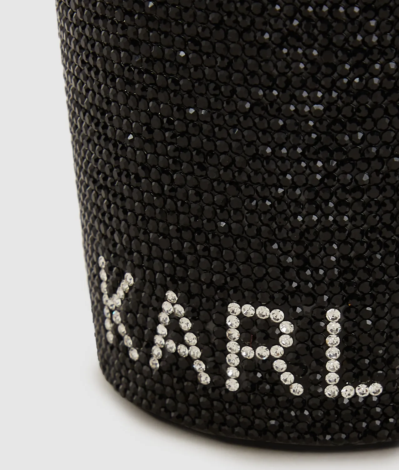Karl Lagerfeld Ikon To-Go Becher Strass mit Strohhalm