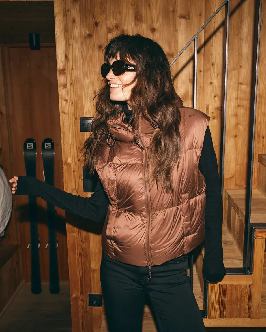 Mos Mosh MMKiara Tally Daunenweste Downtown Brown
