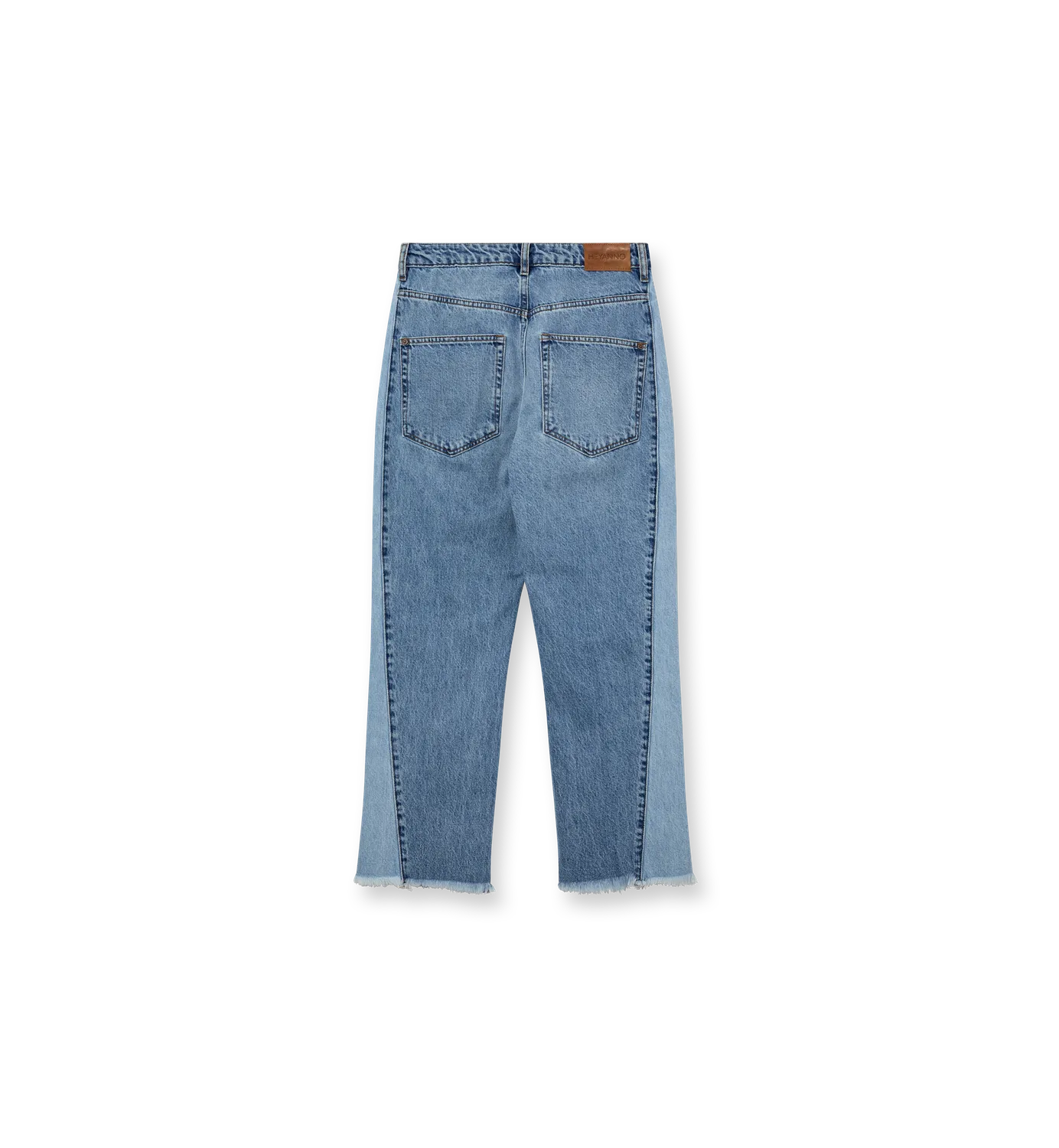 Mos Mosh MMHEpic Tone Jeans Hellblau Cropped Weit