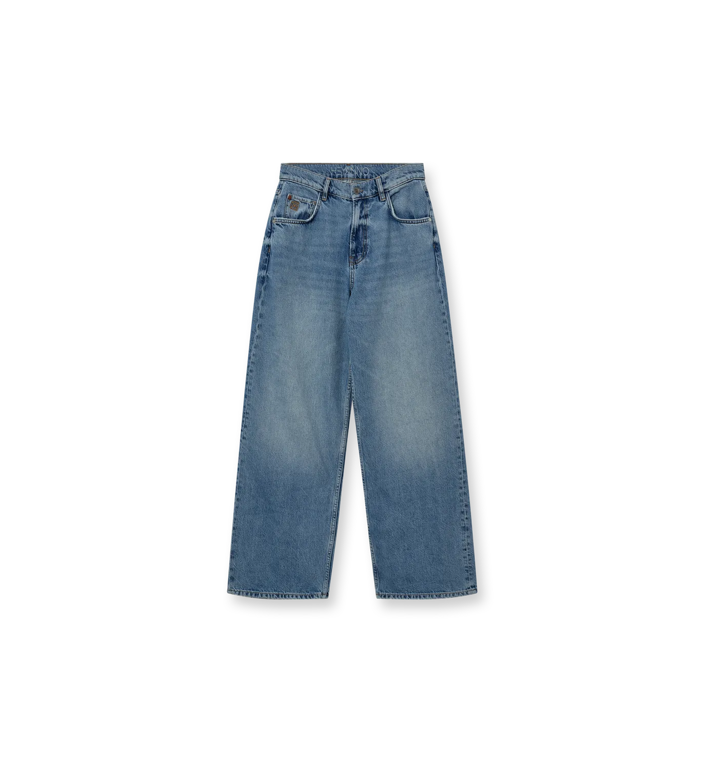 Mos Mosh MMHPure Straight Jeans Hellblau 32 Low-Waist