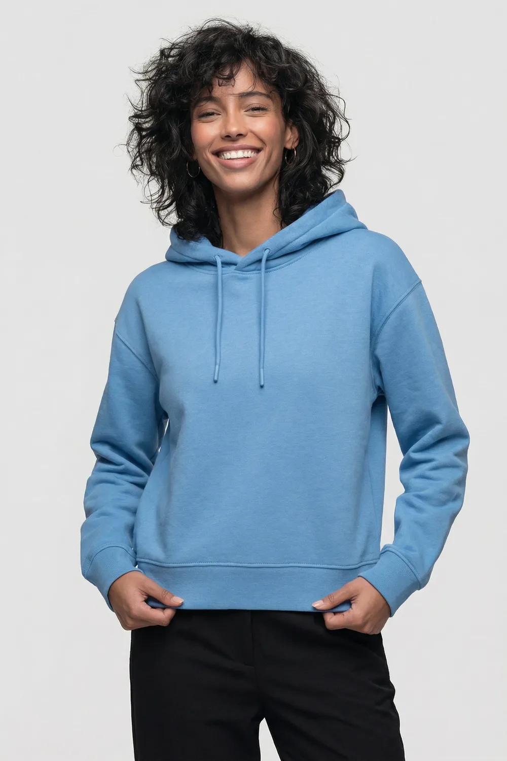 Alife & Kickin DanyaAK P Hoodie Heart blau Print