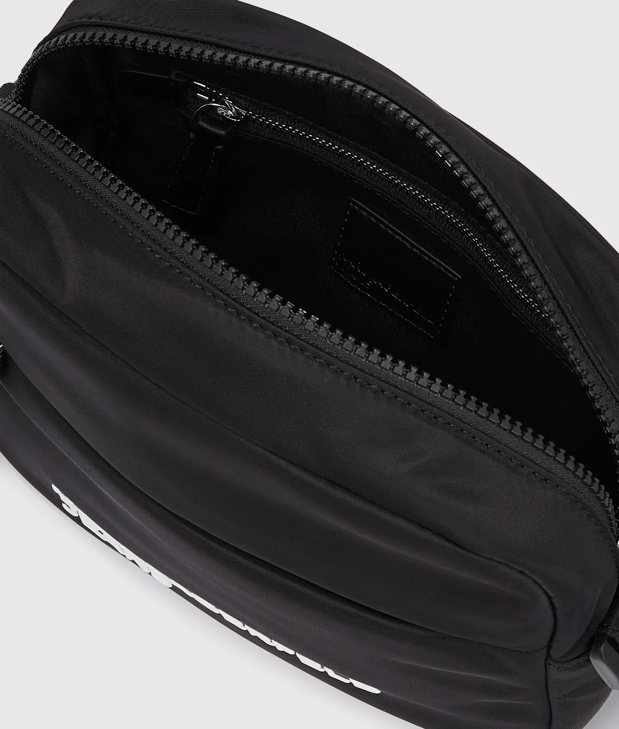 Karl Lagerfeld KL Jeans Nylon Crossbody Umhängetasche schwarz