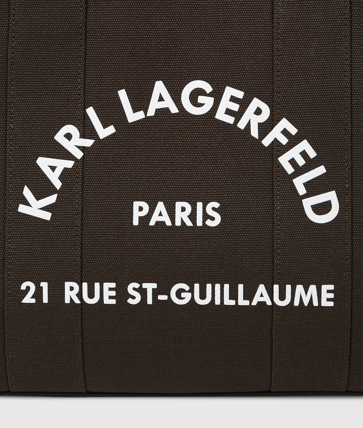 Karl Lagerfeld Rue St-Guillaume Tote quadratisch schwarz
