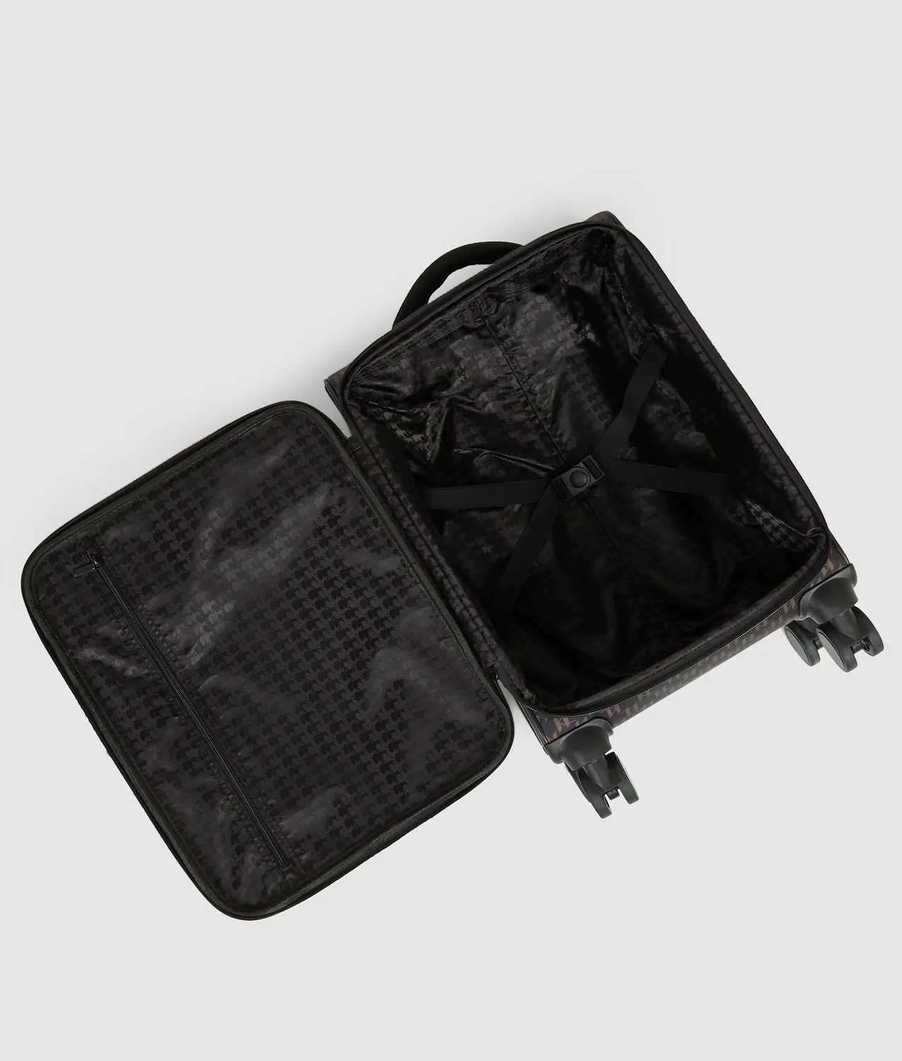 Karl Lagerfeld Ikon Monogram Trolley Koffer One Size Handgepäck