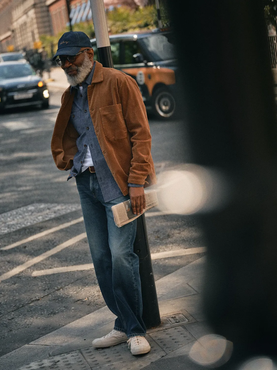 Mos Mosh MMGConley Corduroy Overshirt Cord Toffee