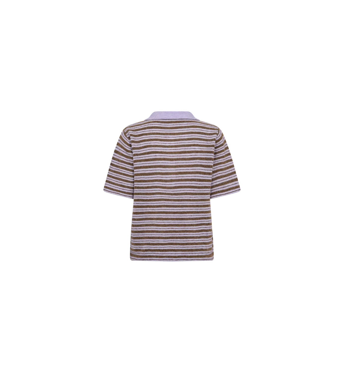 Mos Mosh MM Milvi Stripe Polo Strickpullover gestreift