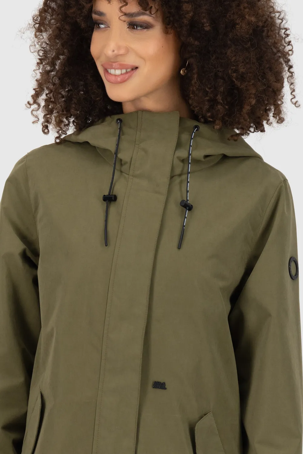 Alife & Kickin FrizziAK A Parka Grün wasserabweisend