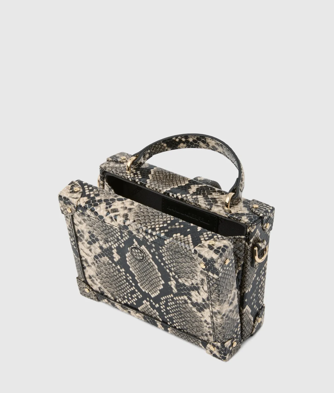 Karl Lagerfeld K/Autograph Drop Small Trunk Tasche Python