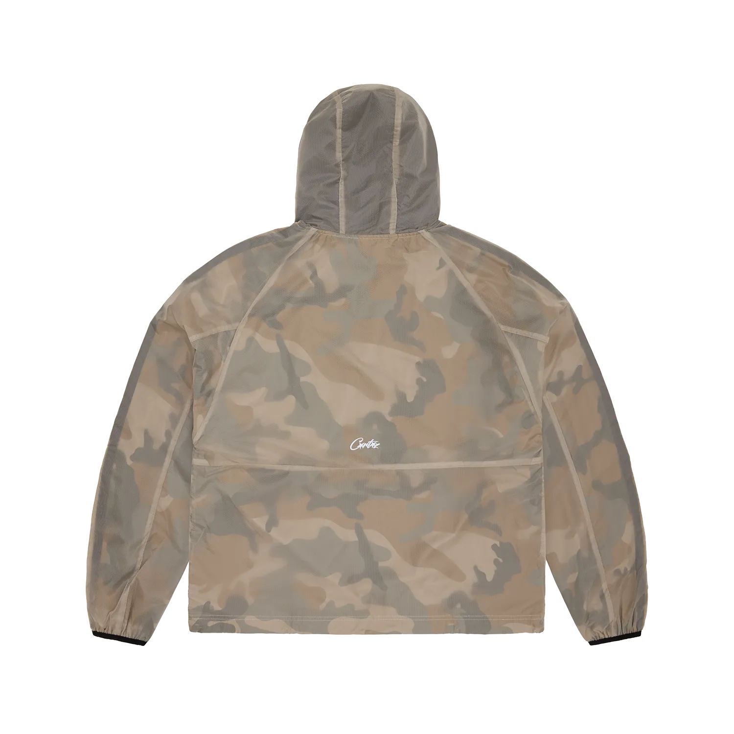 Corteiz Dual-Layer Litework Jacke Desert Camo wasserabweisend