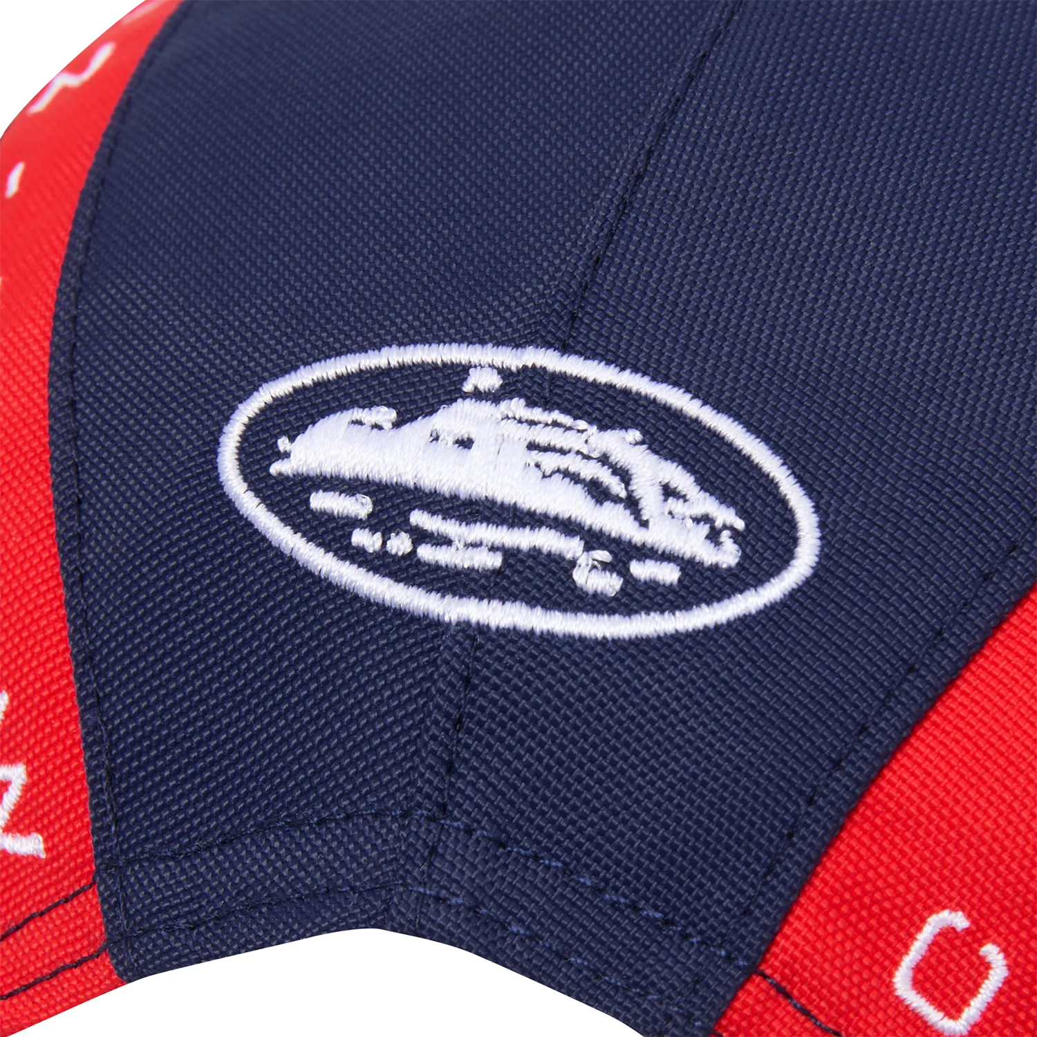 Corteiz Rossa Cap Kappe Navy Nylon verstellbar