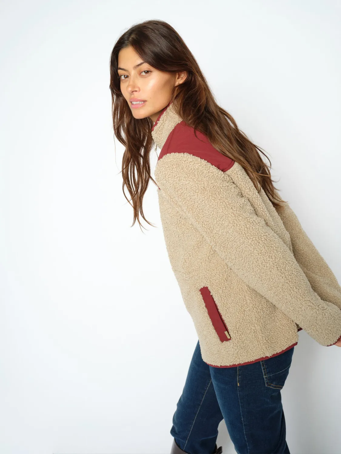 Mos Mosh MMElisa Eli Teddyjacke Übergangsjacke
