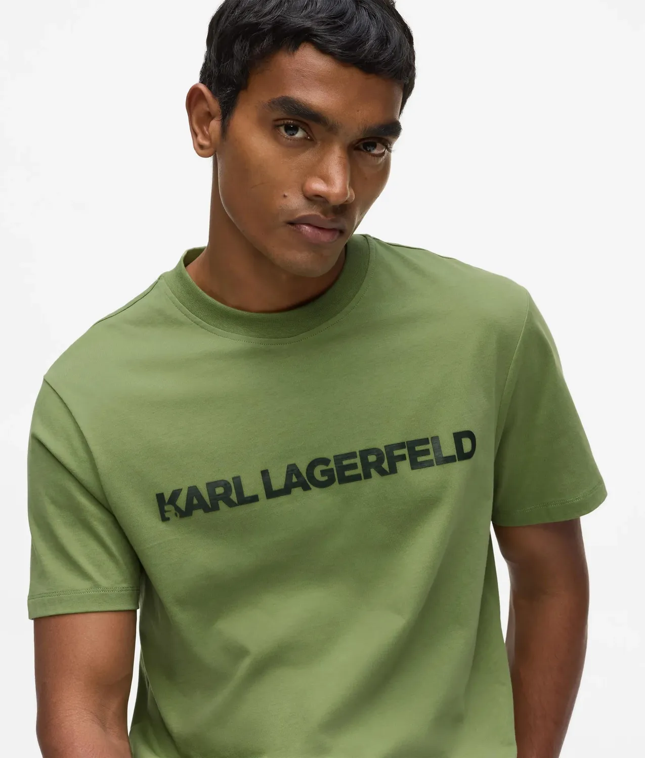 Karl Lagerfeld Logo T-Shirt Unisex Regular Rundhals