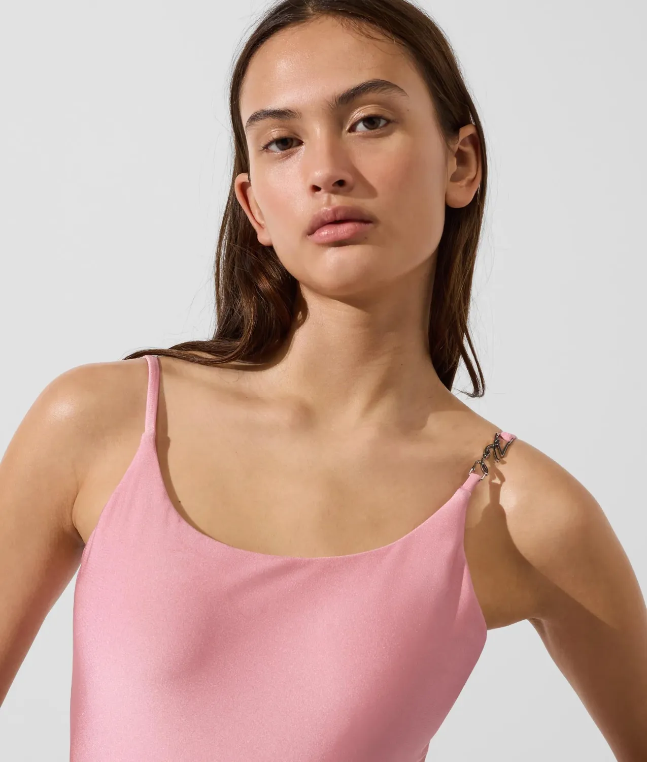 Karl Lagerfeld Cheeky Badeanzug XS-XL mit Charmanhänger