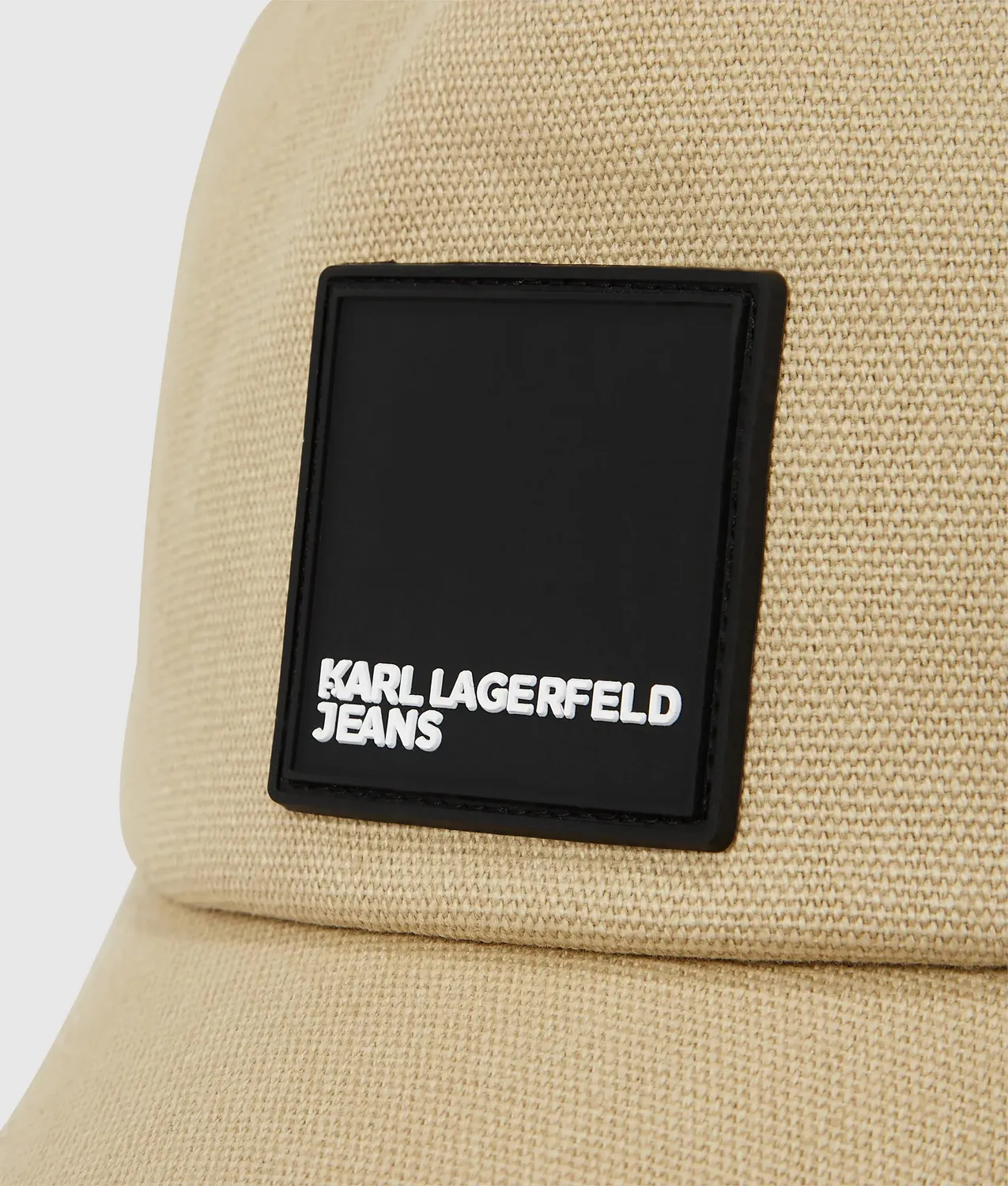 Karl Lagerfeld KL Jeans Cap Logo Patch schwarz