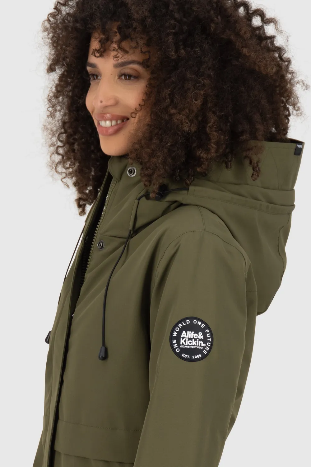 Alife & Kickin MarlyAK A Jacke Dunkelgrün Winter