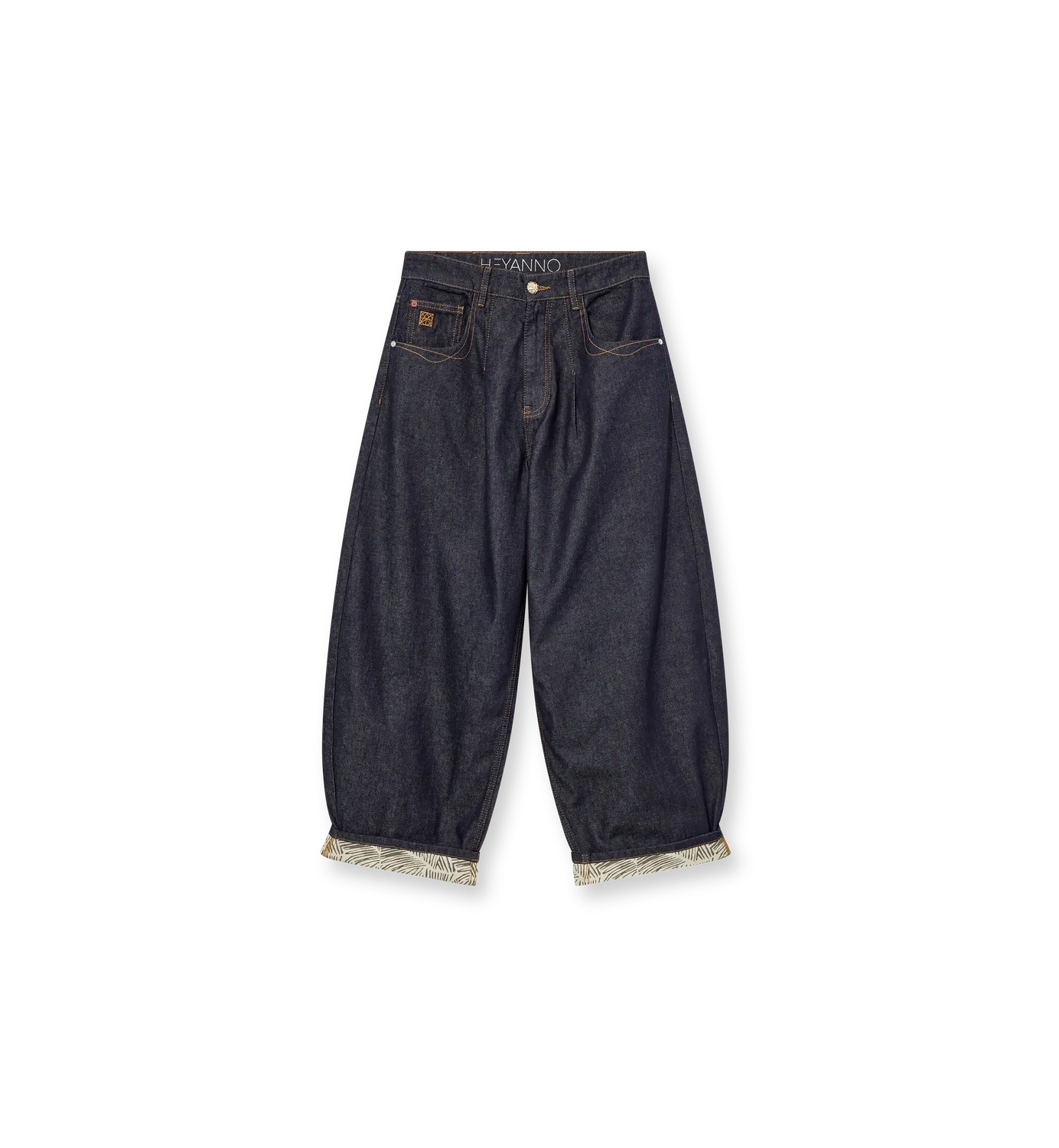 Mos Mosh MMHFlor Rinse Jeans Dark Blue Barrel