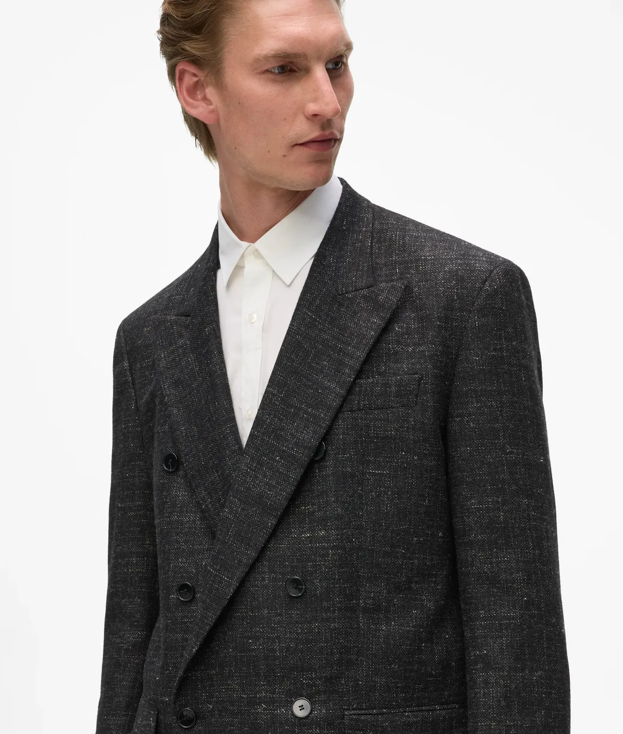 Karl Lagerfeld Classics Textured Suit Sakko Herren doppelreihig