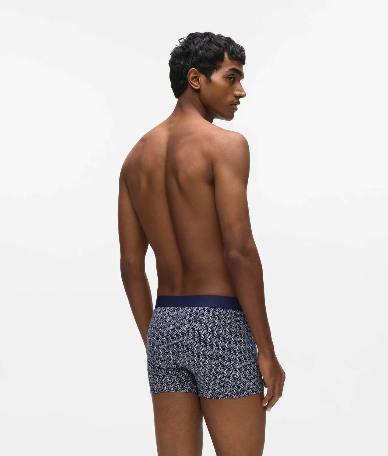 Karl Lagerfeld Ikon Patch Trunks 3er Pack Baumwolle
