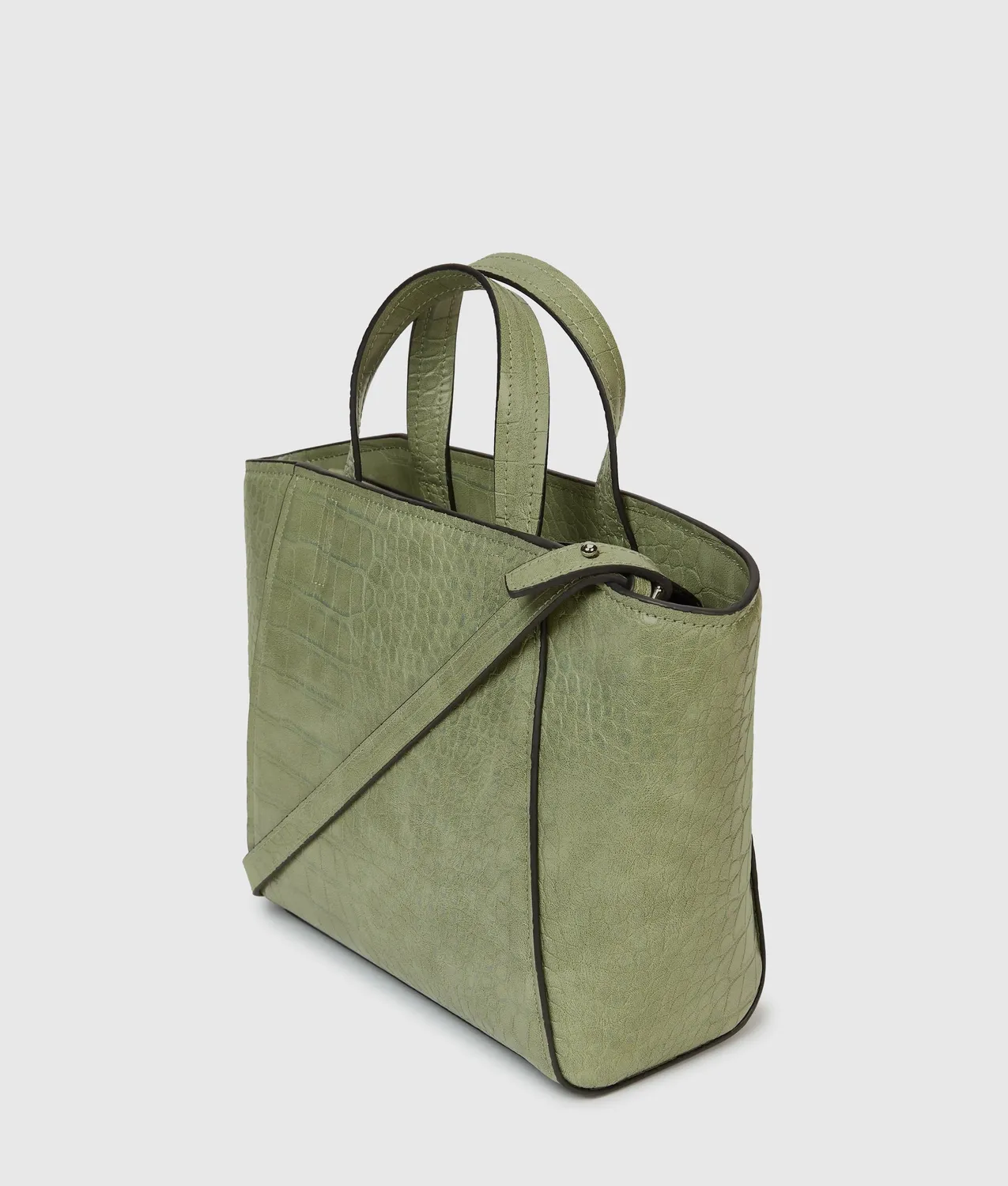 Karl Lagerfeld Jeans Croco Mini Tote Kroko-Optik kompakt
