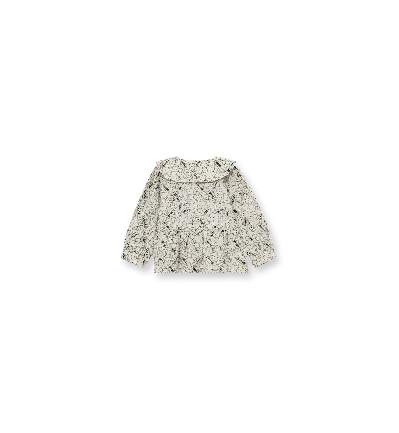 Mos Mosh MMHPoet Jacquard Bluse Ecru 36 Baumwolle