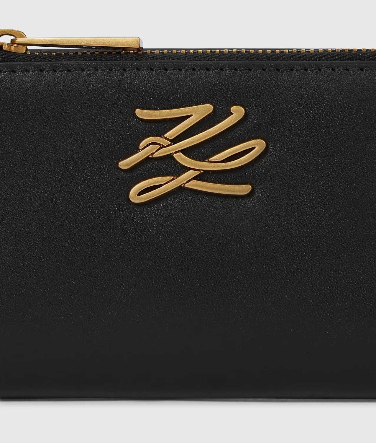 Karl Lagerfeld K/Autograph Medium Bifold Geldbörse Leder