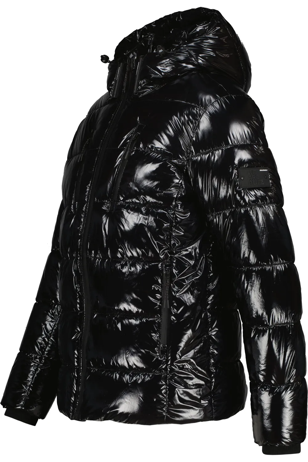 Alife & Kickin BranAK A Puffer Jacket Schwarz Winter