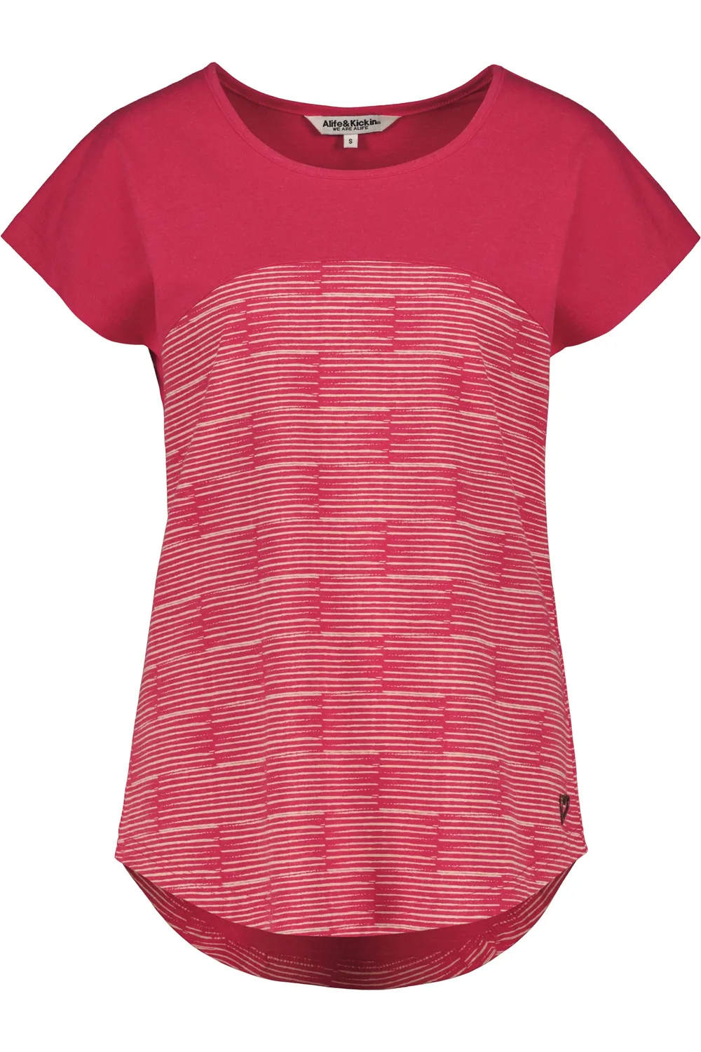 Alife & Kickin FridaAK B Shirt Pink Damen T-Shirt