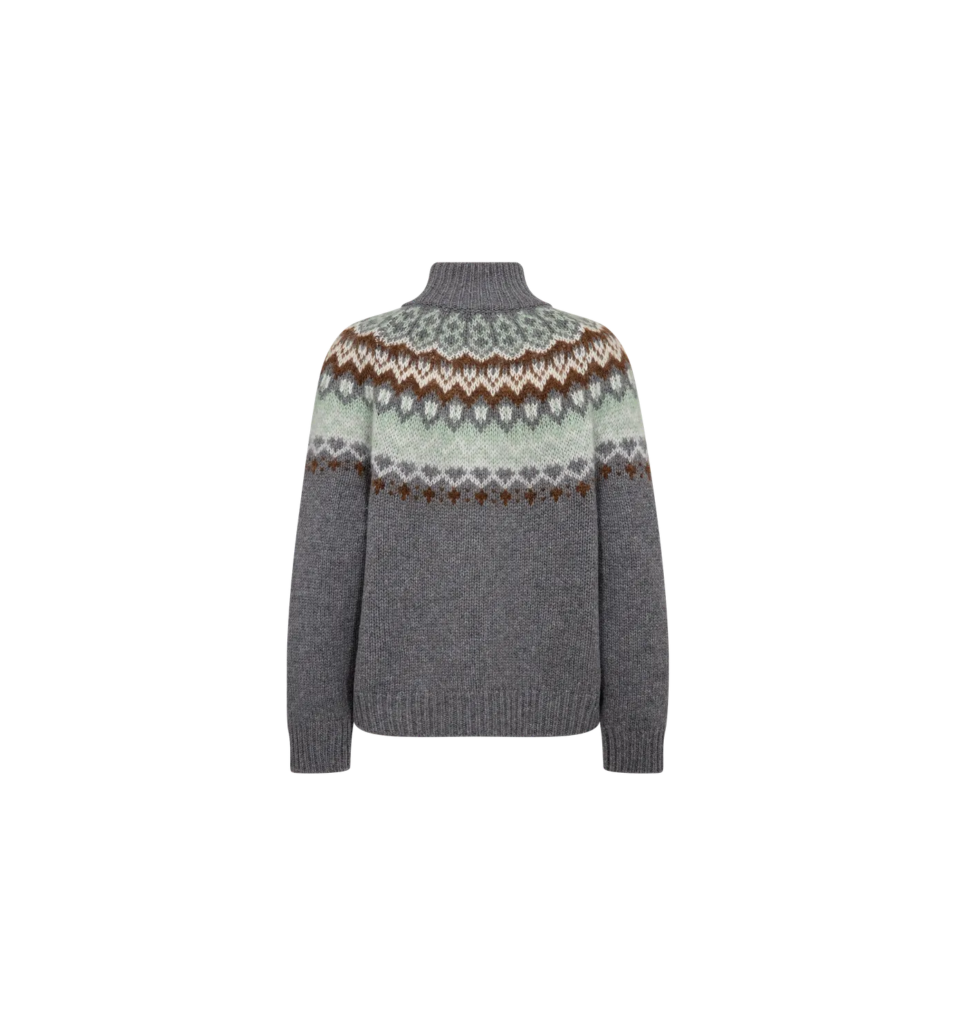 Mos Mosh MMDaya Fjord Highneck Pullover Jacquard