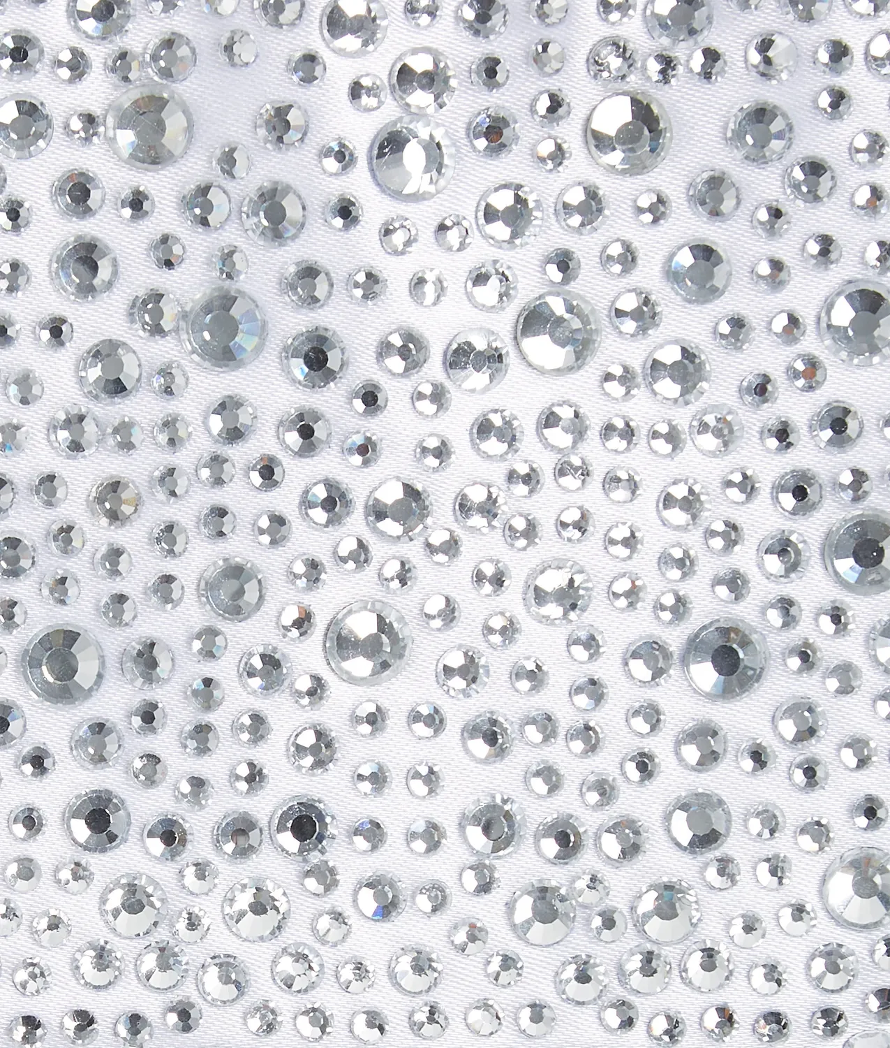 Karl Lagerfeld Rhinestone Satin-Kragen One Size mit Strass
