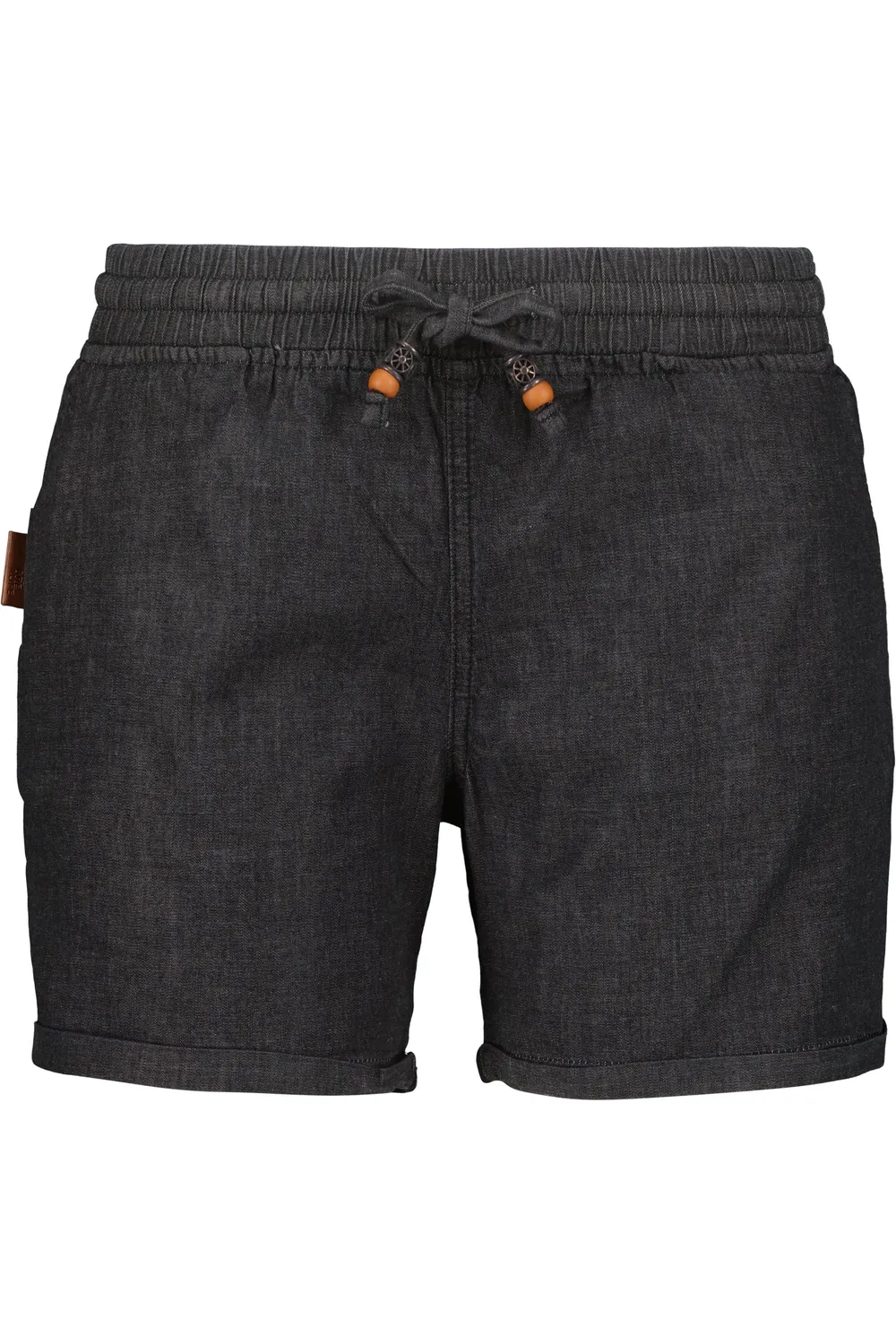 Alife & Kickin JaneAK Shorts Schwarz Denim-Optik