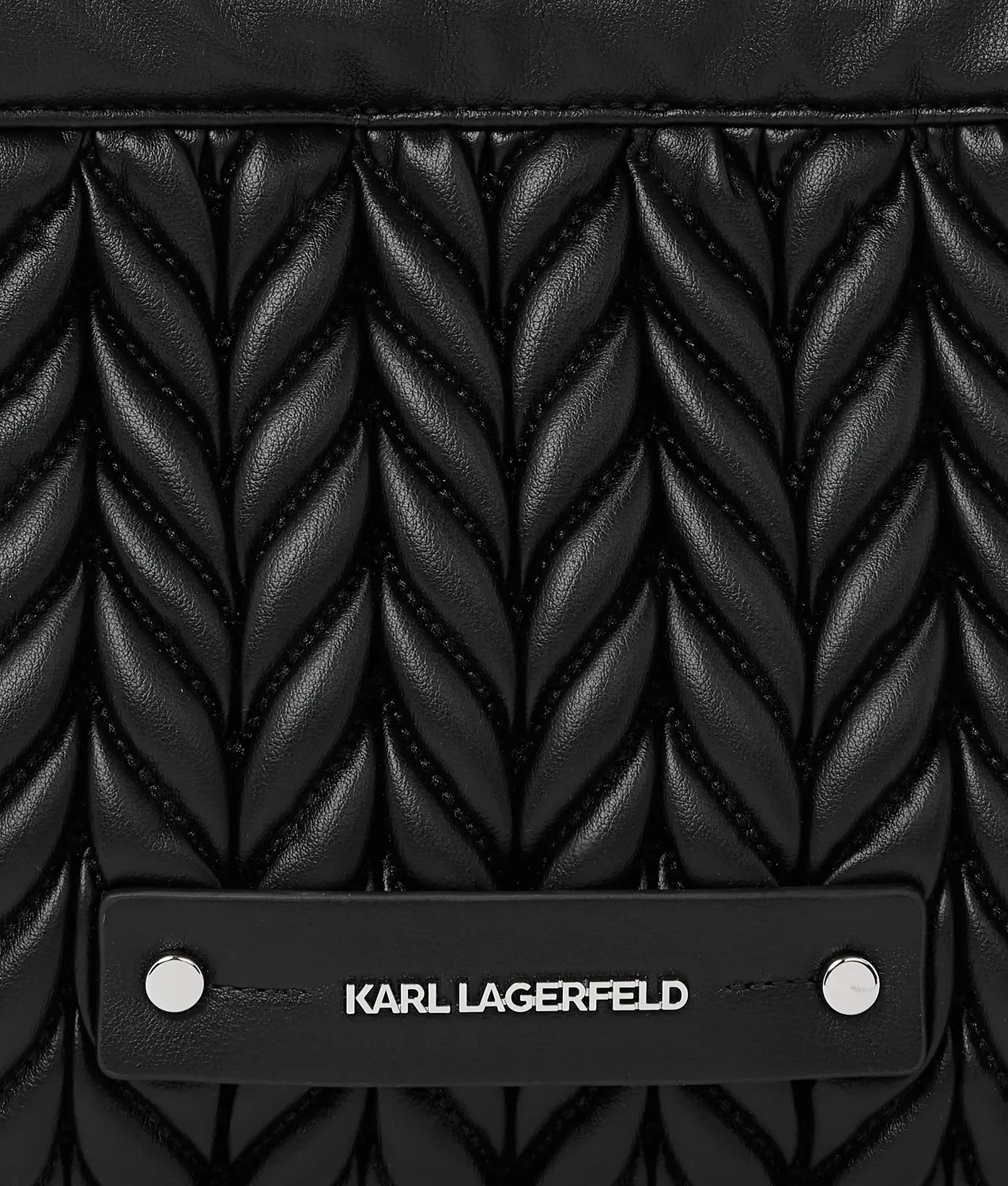 Karl Lagerfeld K/Weave Chain Umhängetasche schwarz One Size