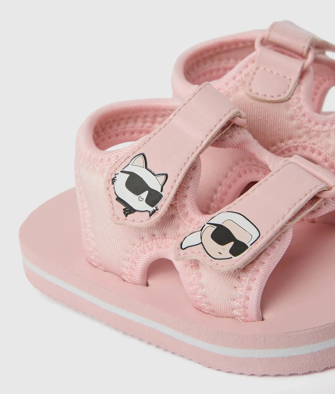 Karl Lagerfeld Baby Ikon Sandalen Riemchen Größe 10C Choupette