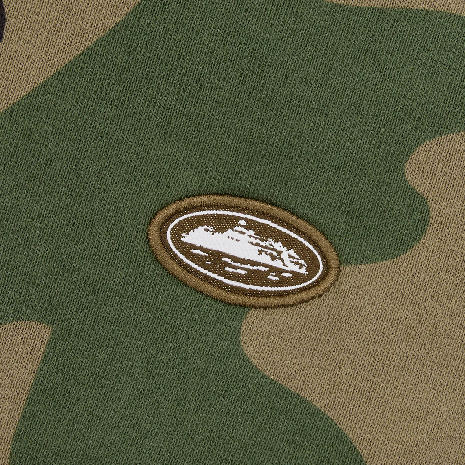 Corteiz Mini Island Sweatpant Woodland Camo